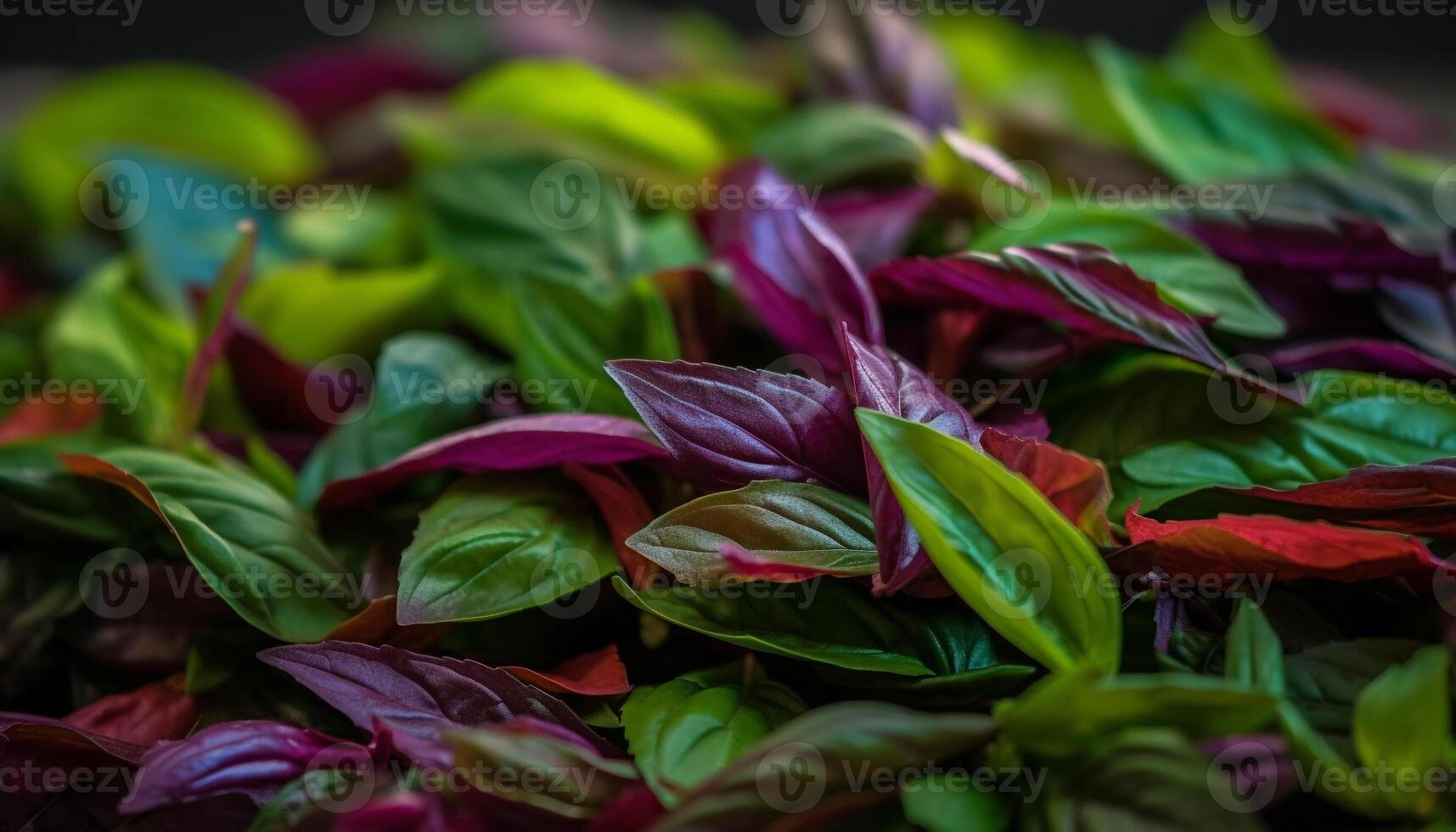 fresco biologico insalata con Multi colorato la verdura, un' salutare mangiare scelta generato di ai foto