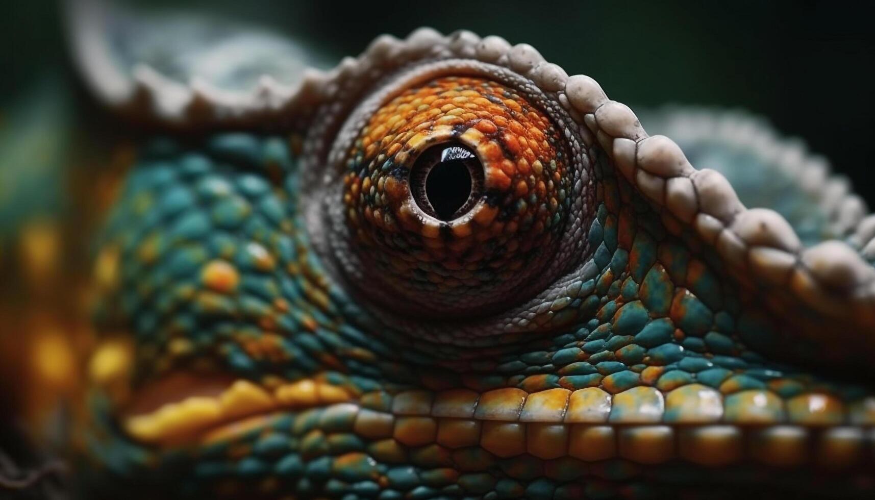 cornuto vipera guardare a telecamera nel Africa generato di ai foto