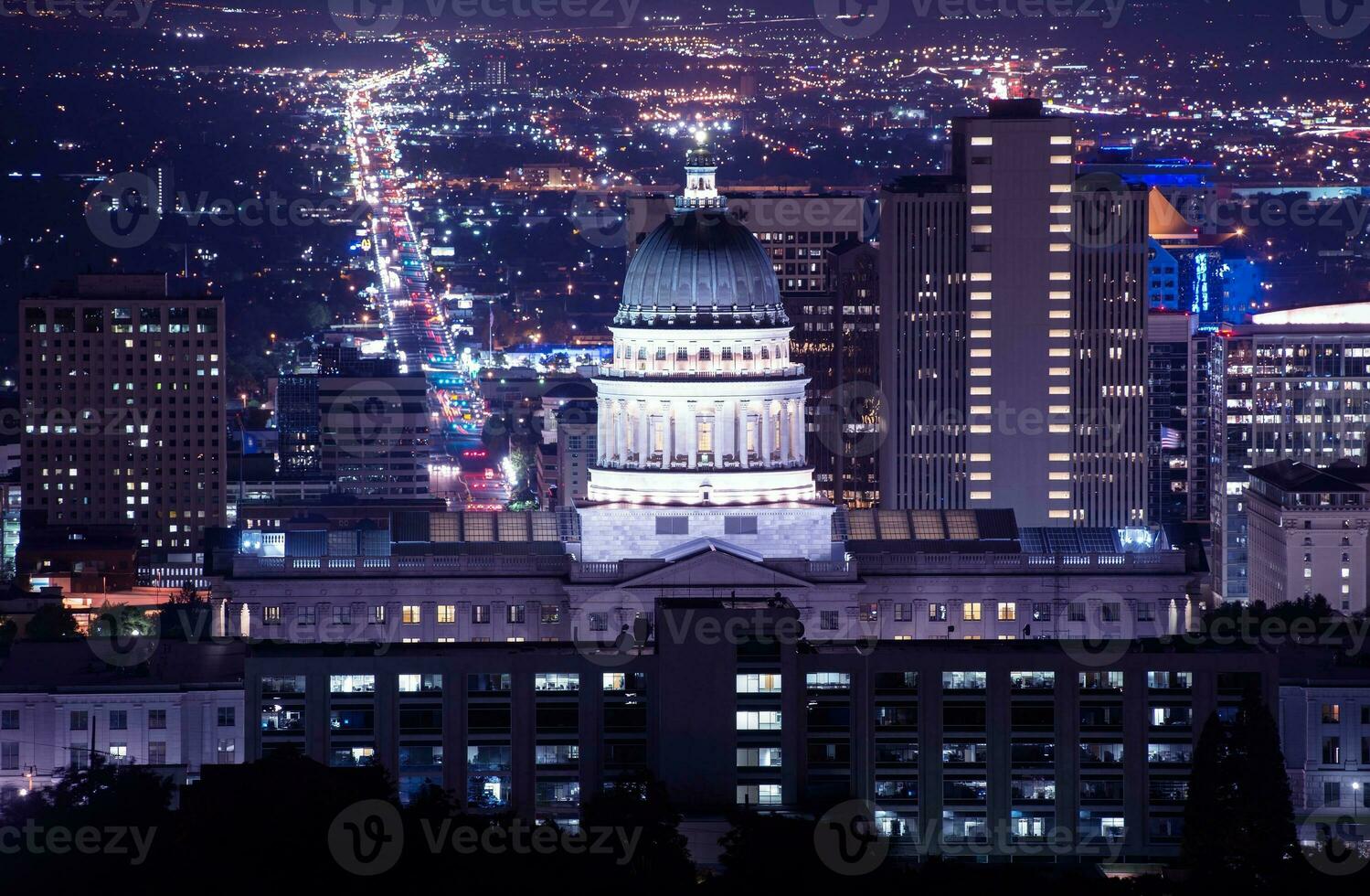 edificio del campidoglio dell'utah foto