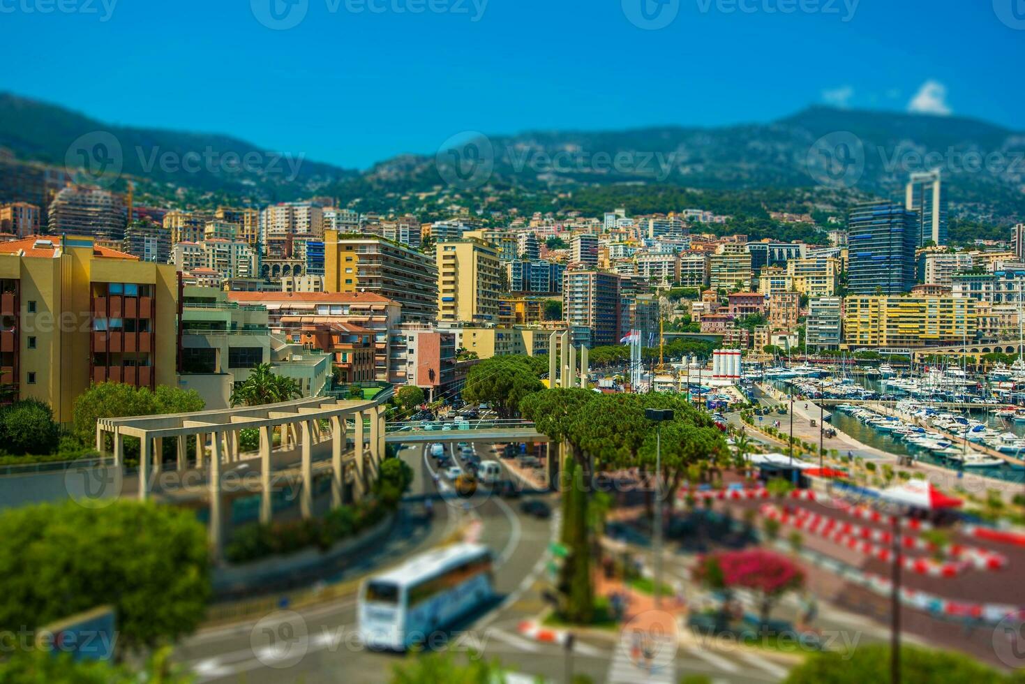 monte Carlo paesaggio urbano foto