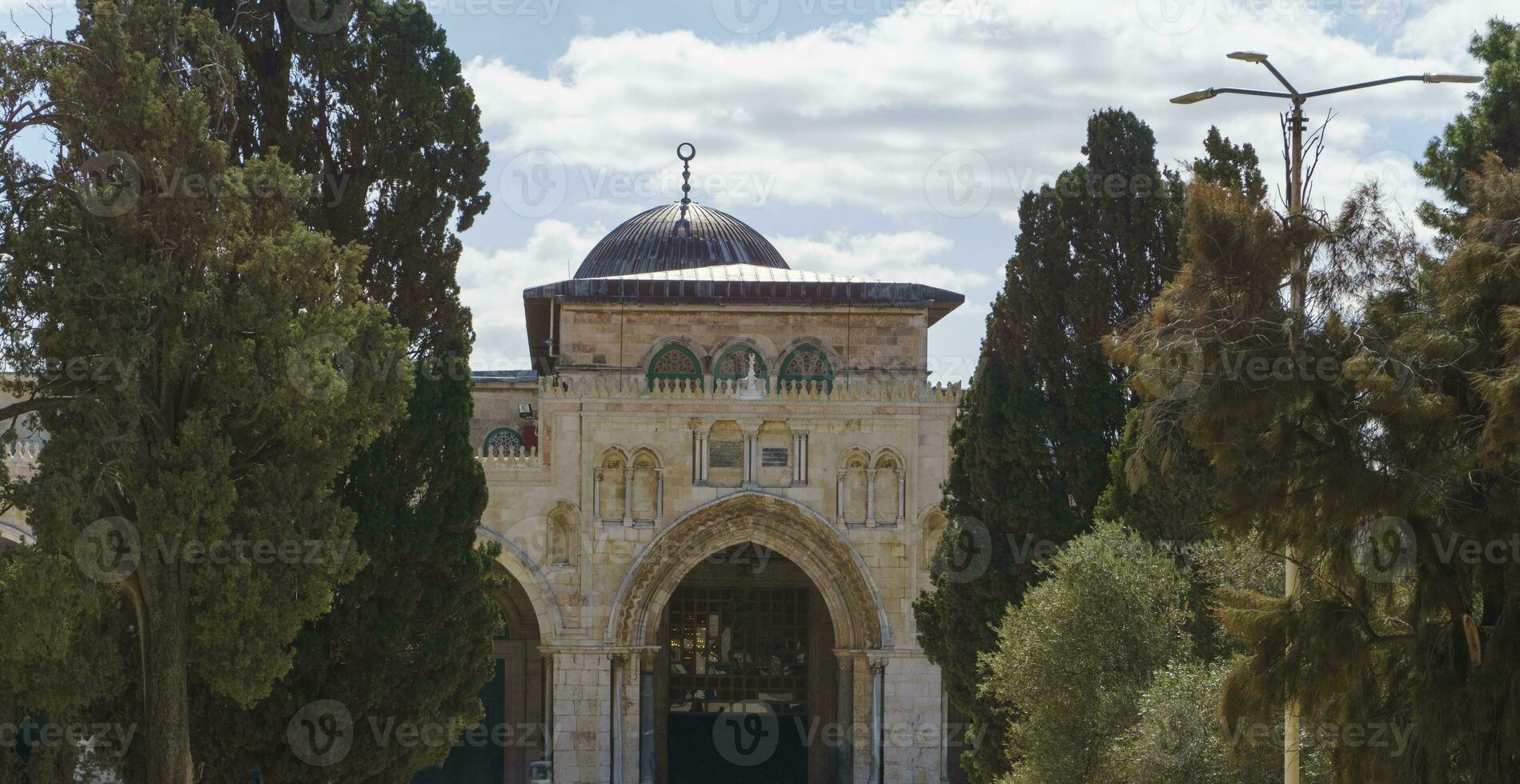 al-aqsa moschea, Gerusalemme vecchio città, Palestina foto