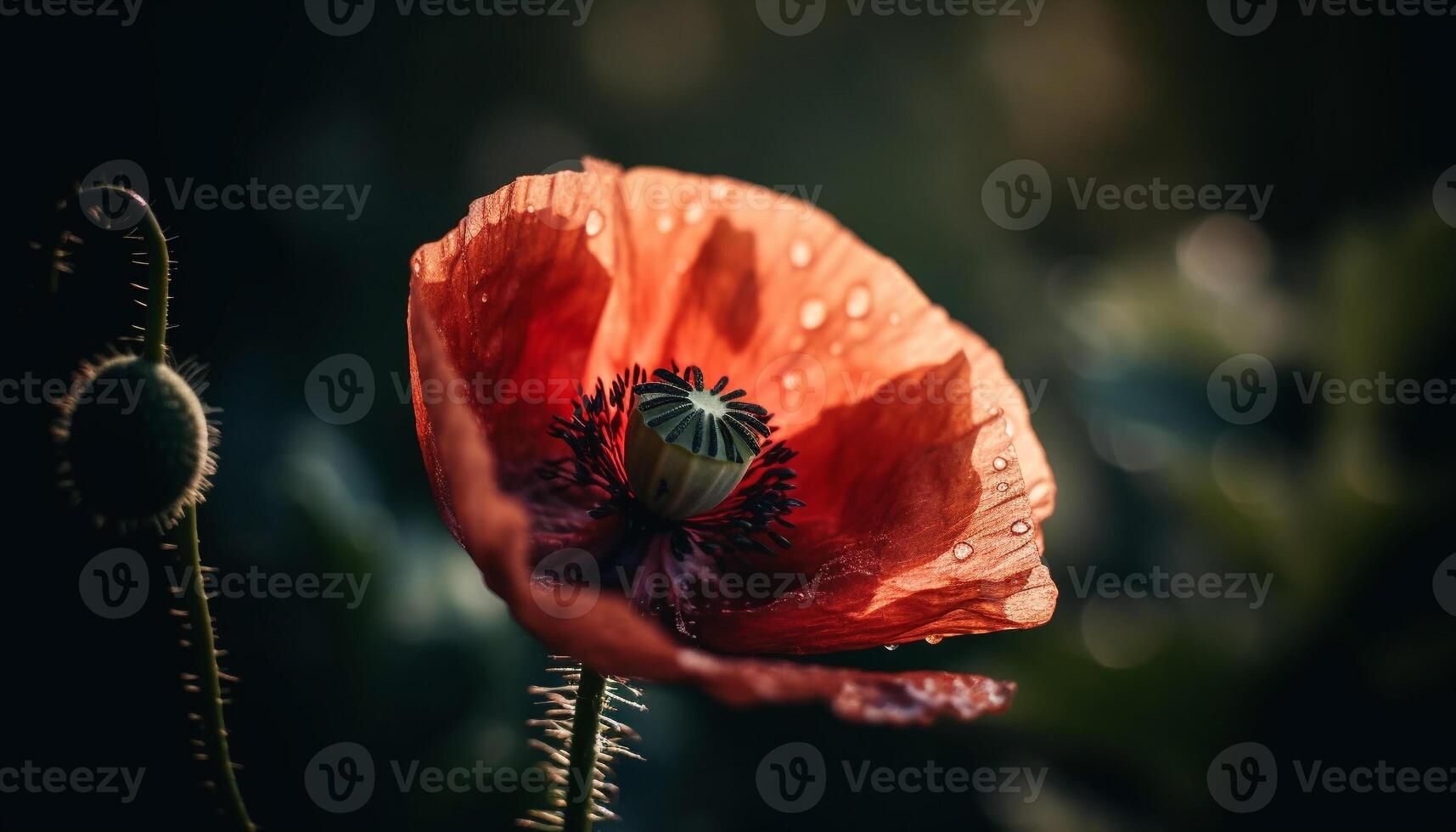 vivace Fiore di campo prato, bellezza nel natura colori generato di ai foto