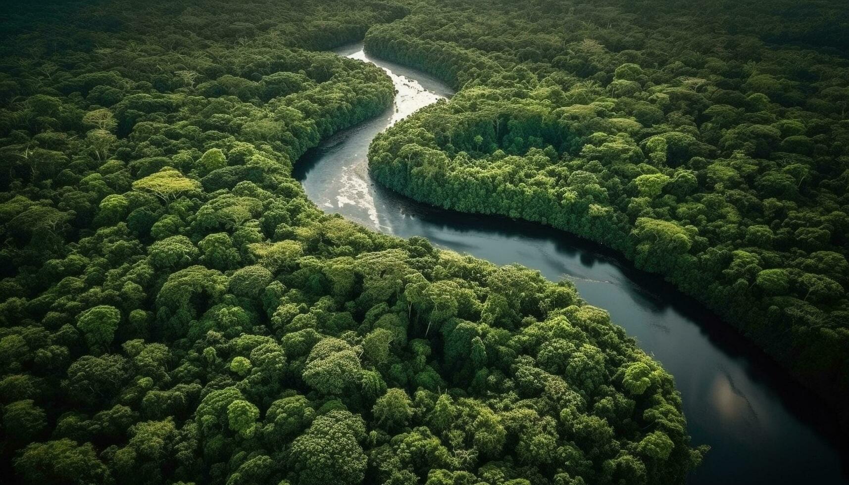 tranquillo scena alto su, fuco cattura bellezza nel natura freschezza generato di ai foto