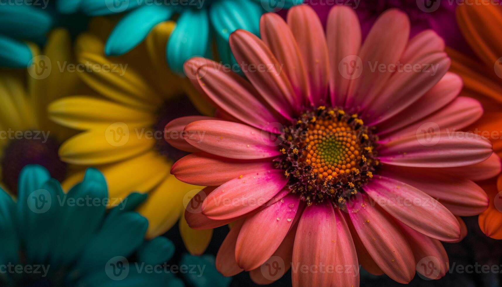 vivace gerbera margherita mazzo porta bellezza per formale giardini generato di ai foto