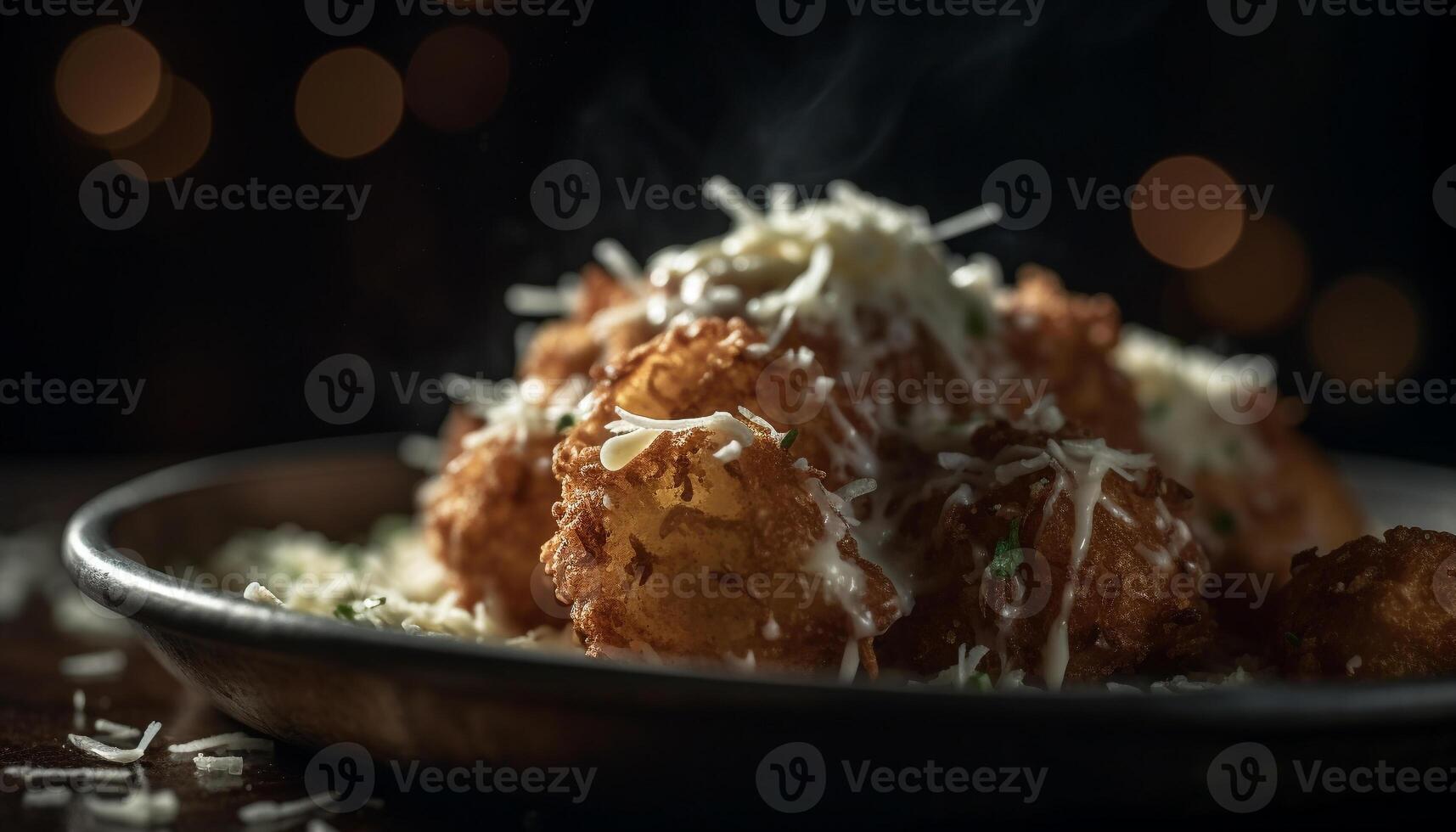 grigliato carne e verdure su di legno piatto, pronto per mangiare indulgenza generato di ai foto