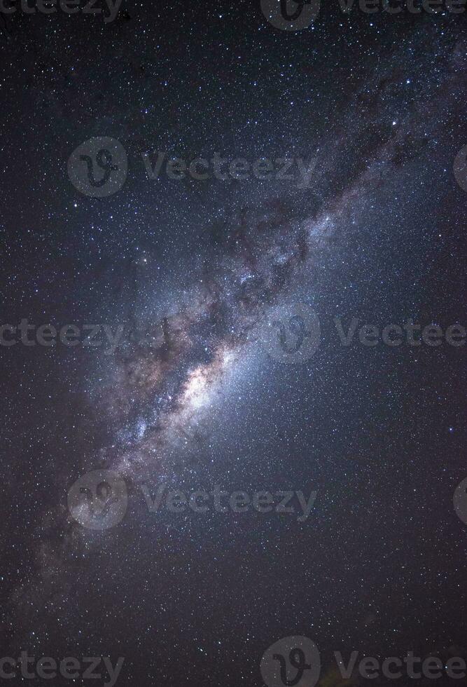 il bellissimo latteo modo nel il stellato notte di Australia entroterra. foto