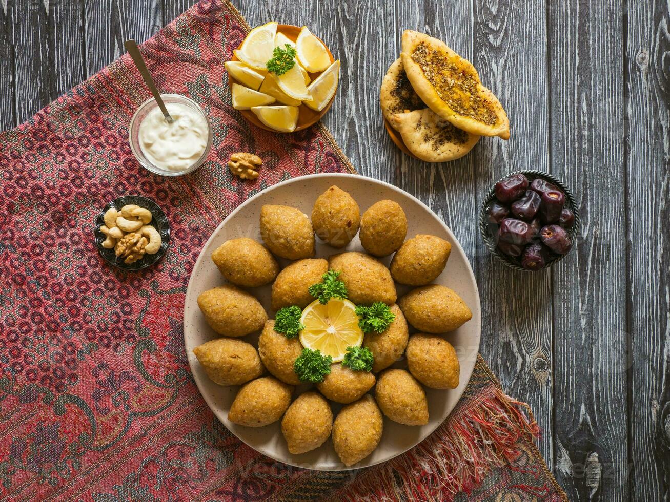 carne kebab, Polpette a partire dal bulkur foto