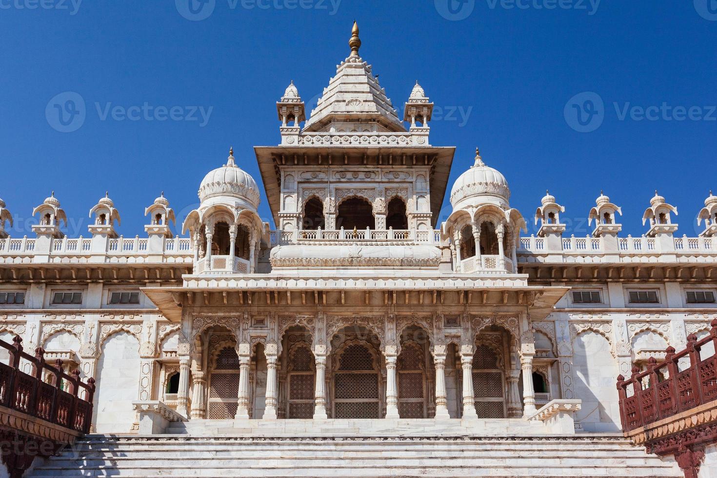 Mausoleo di Jaswant Tanda a Jodhpur, Rajasthan, India foto