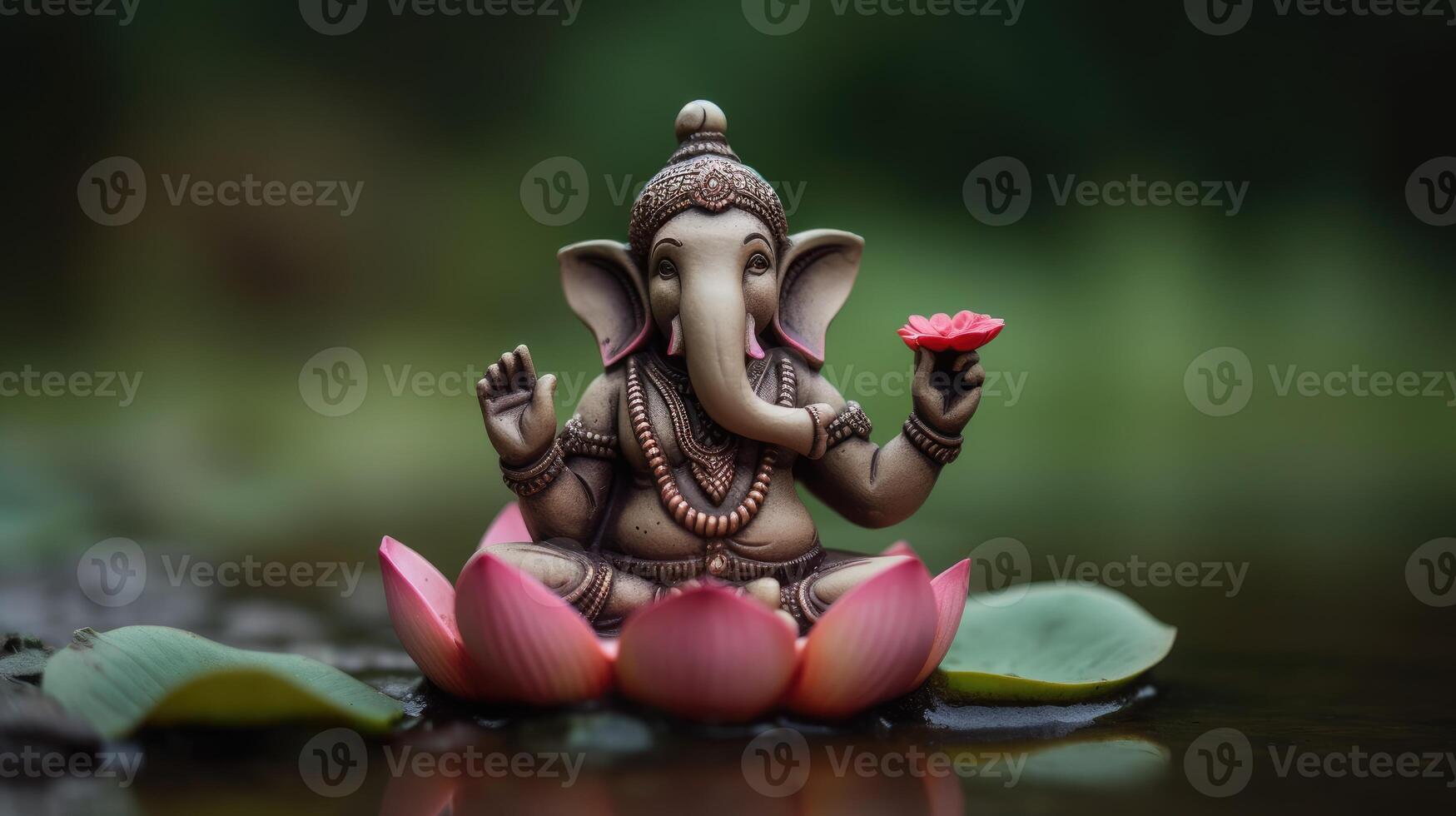 Ganesha illustrazione, ganesh chaturthi, Ganesh, ganesha, signore Ganesh, signore ganesha. ai generato foto