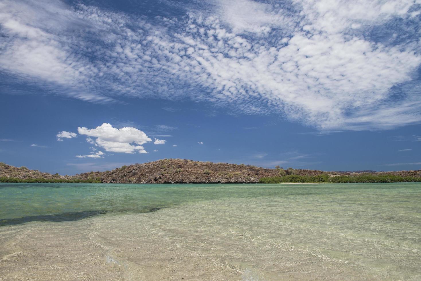 paesaggio marino di baja california foto