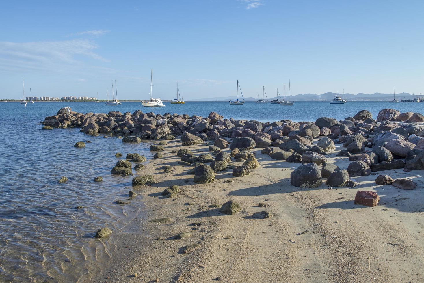 baia di la paz, baja california sur, messico foto