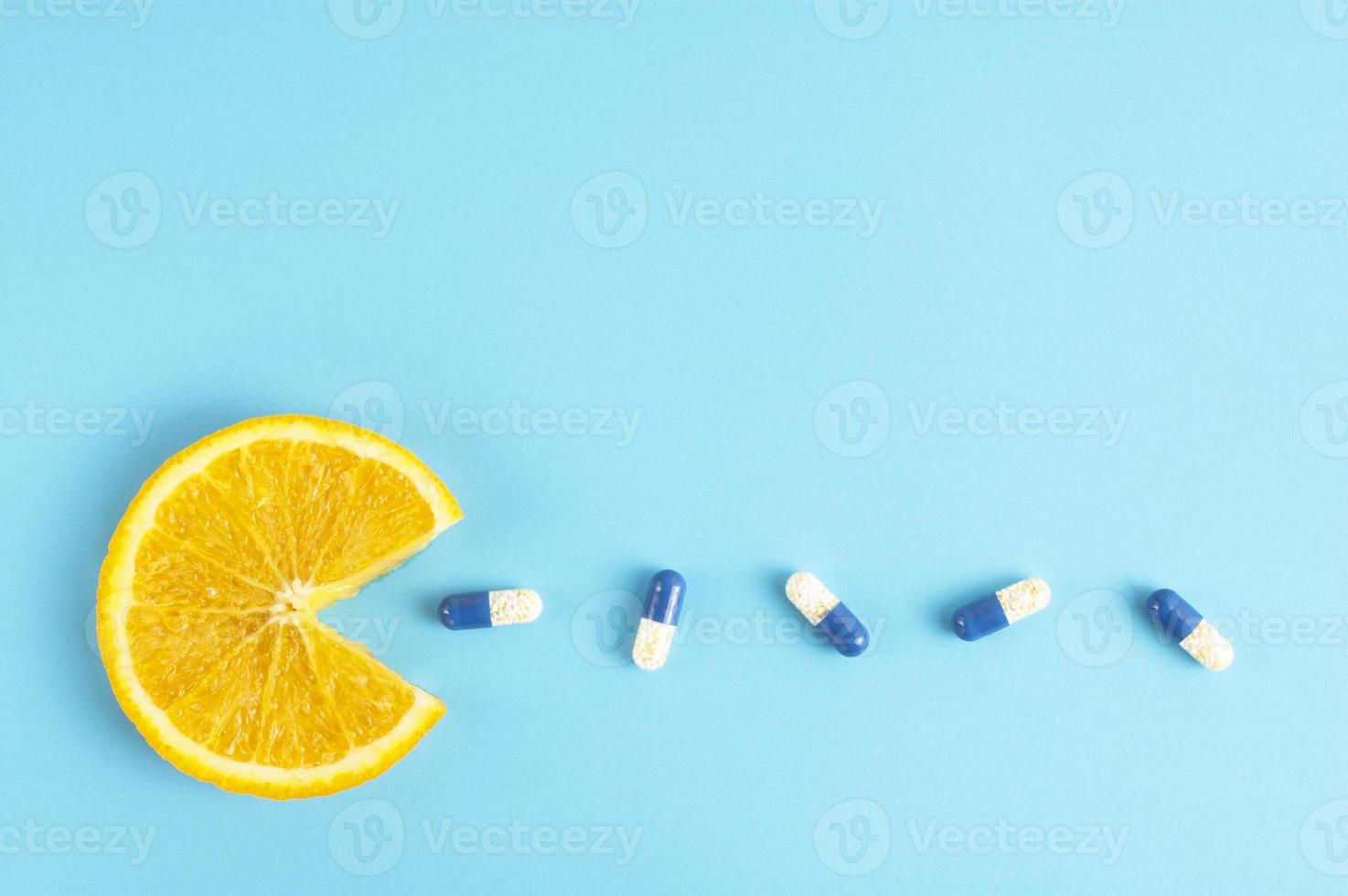 medicina tradizionale e concetto di stile di vita sano flatlay foto