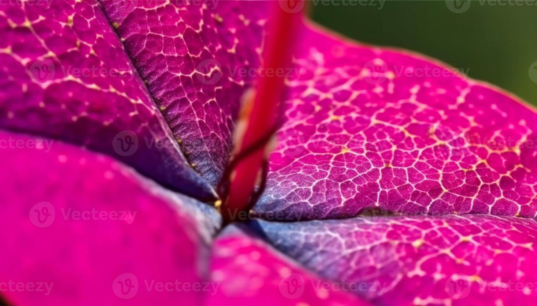 vivace autunno colori adornano singolo fiore, rugiada gocce scintillante generato di ai foto