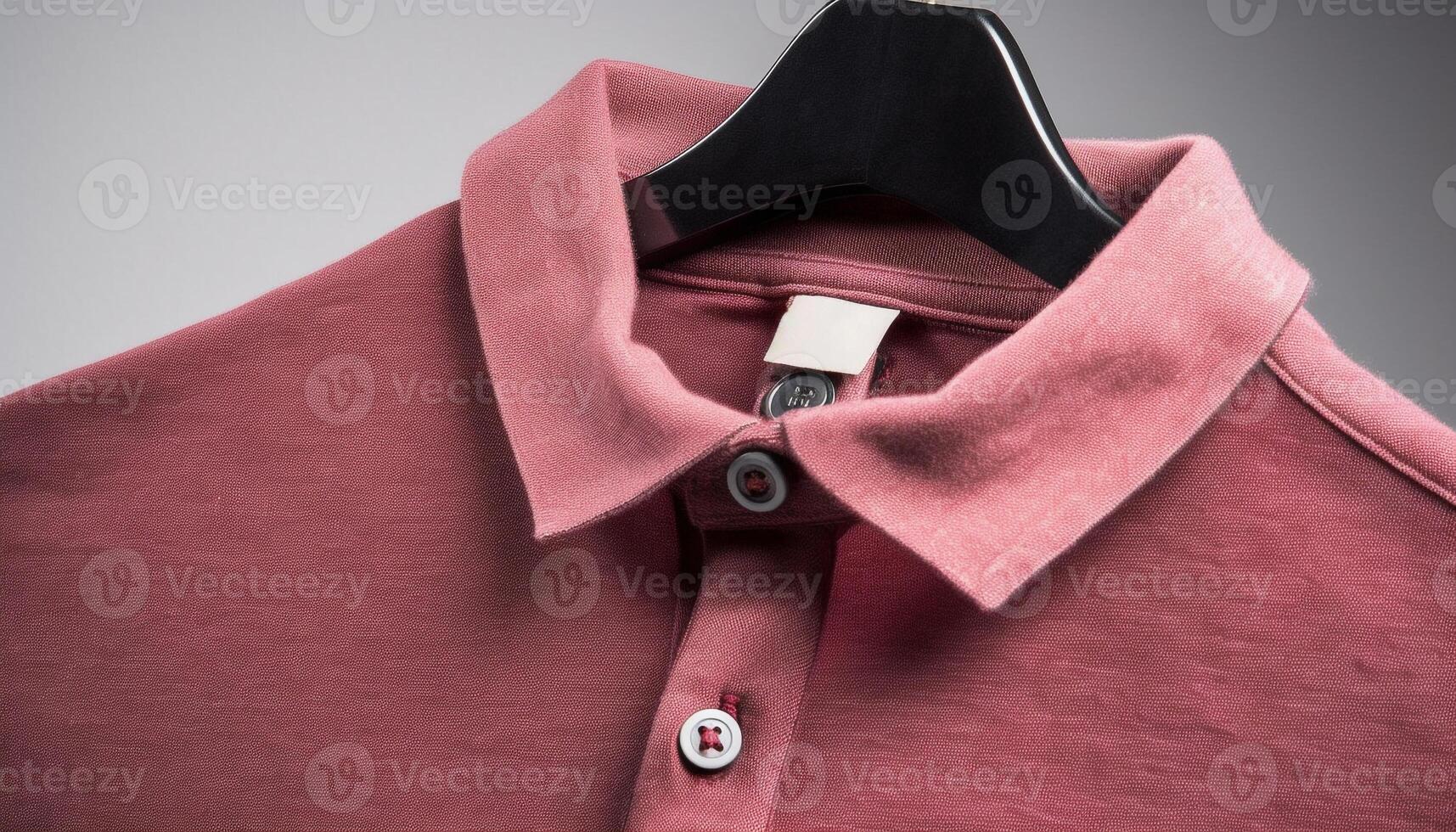 moderno a strisce camicia, Perfetto per attività commerciale o casuale abbigliamento generato di ai foto