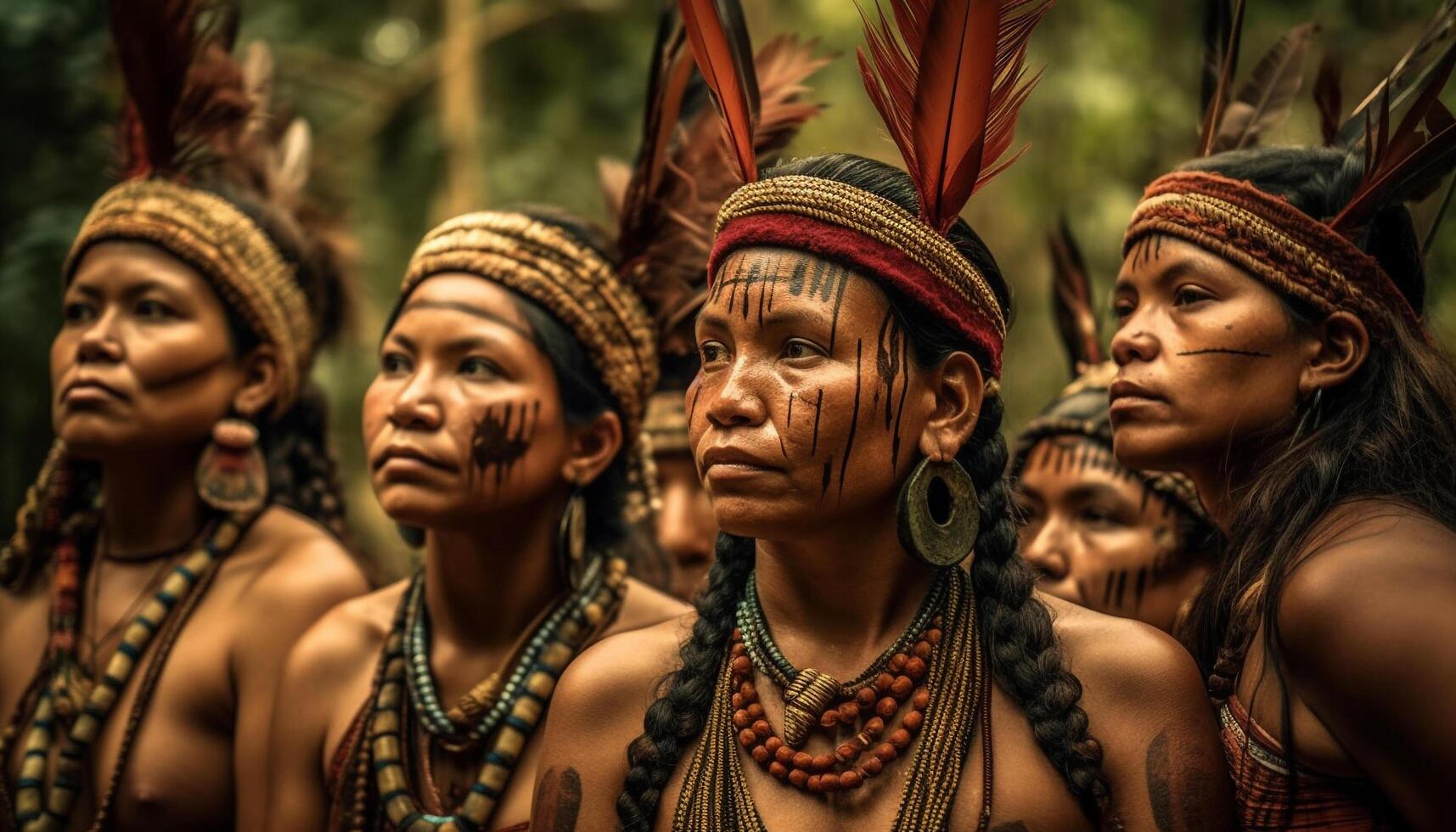 colorato parata celebra antico culture e spiritualità nel all'aperto destinazioni generato di ai foto