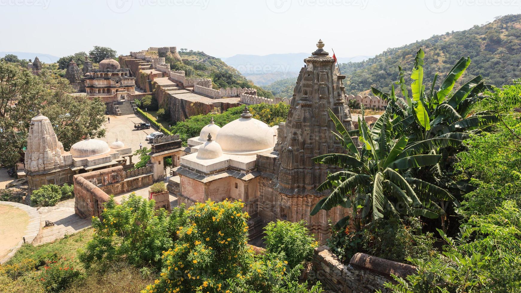 Forte di Kumbhalgarh Rajasthan in India foto