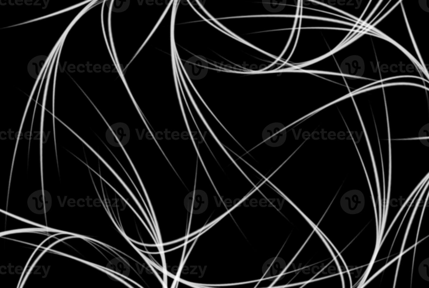 ondulato Linee sfondo nero e bianca astratto struttura opera d'arte foto