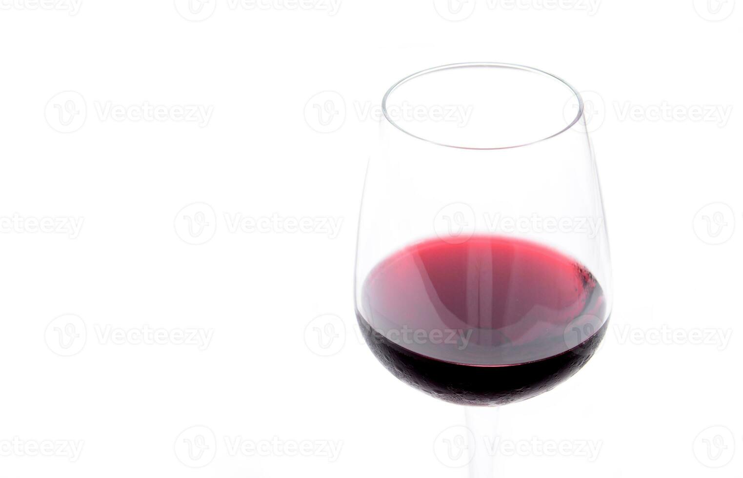 rosso vino nel un' bicchiere di vino foto