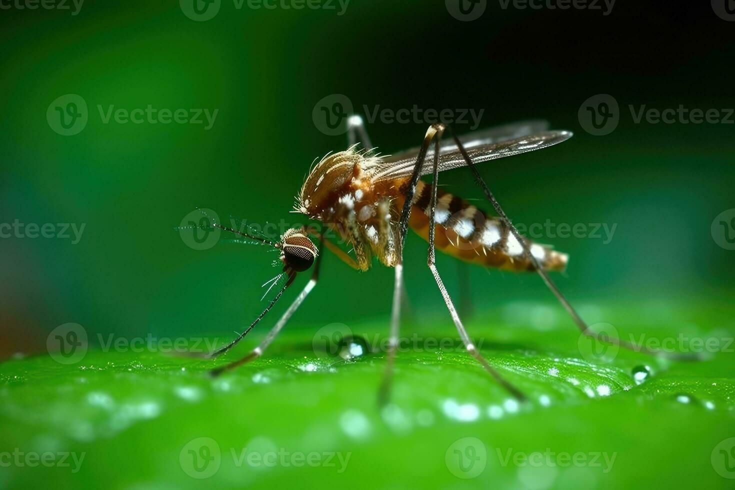 malaria zanzara azione fotografie fotografia generato ai