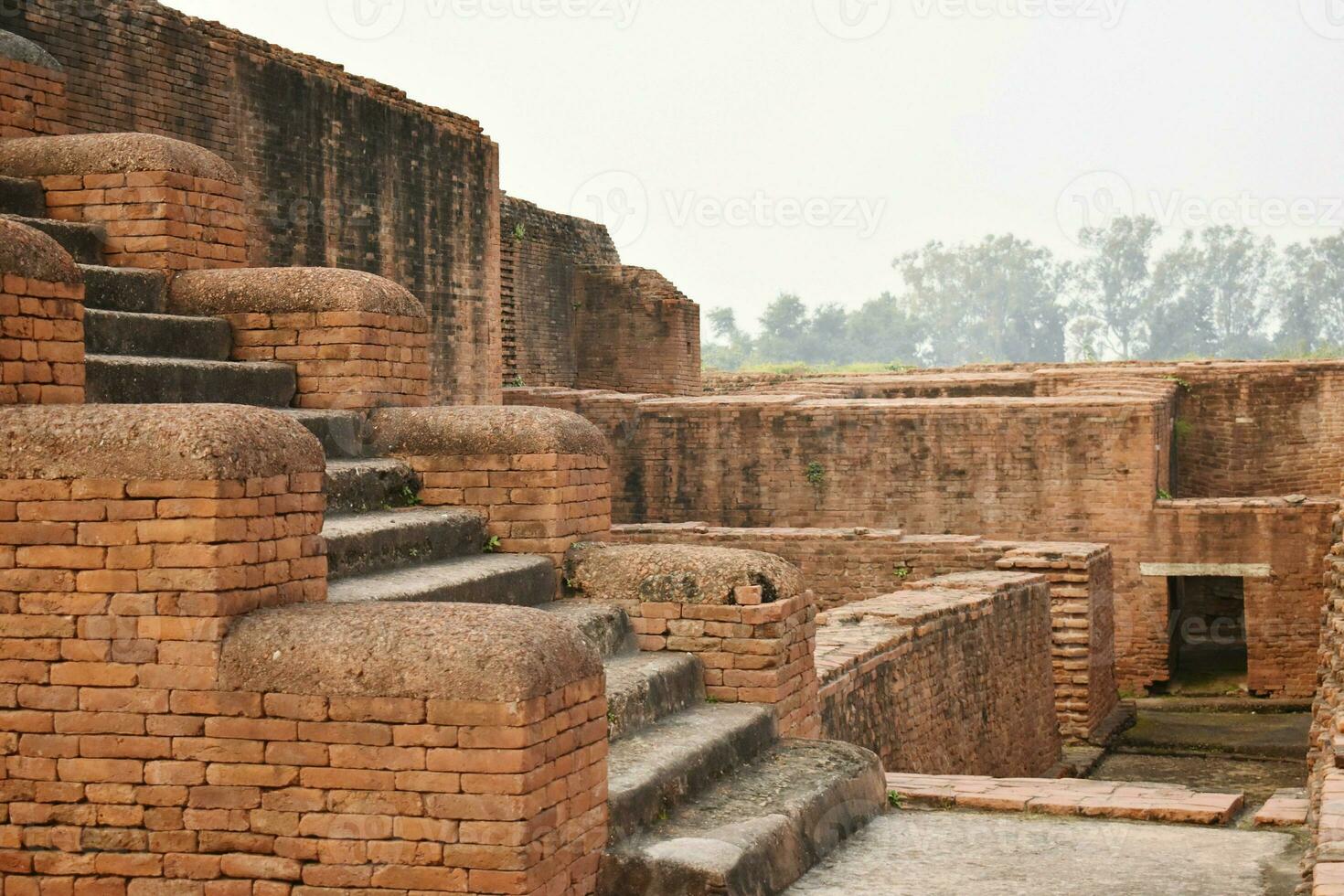 rovine di nalanda Università foto