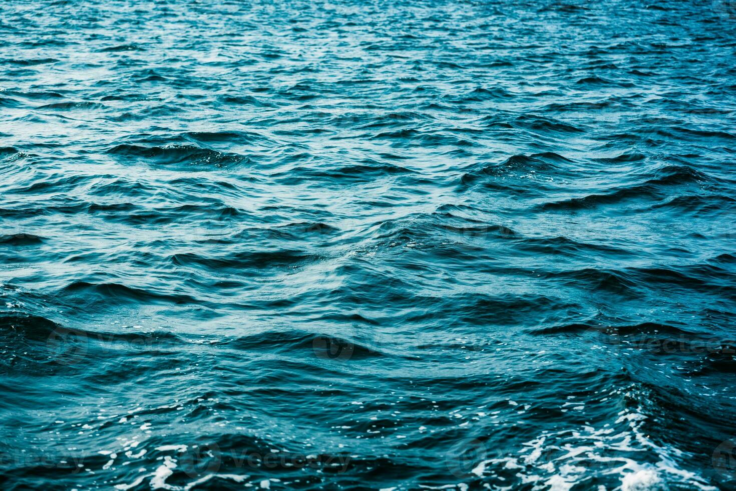 blu mare onda ondulazione superficie foto