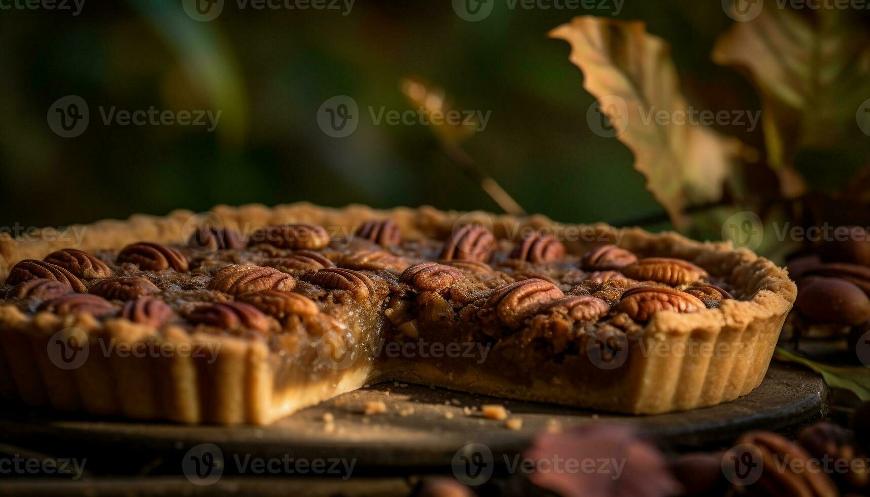 appena al forno fatti in casa bacca muffin su tavolo generato di ai foto