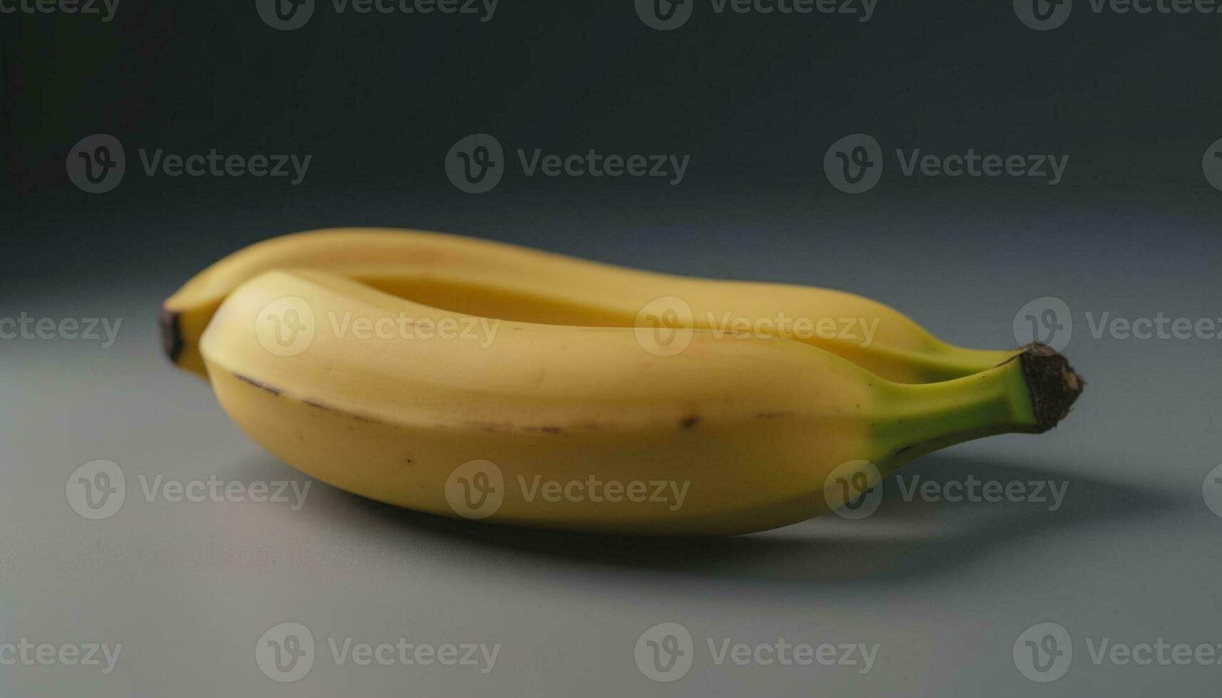 maturo giallo Banana sbucciare, un' salutare merenda nel vivace natura generato di ai foto