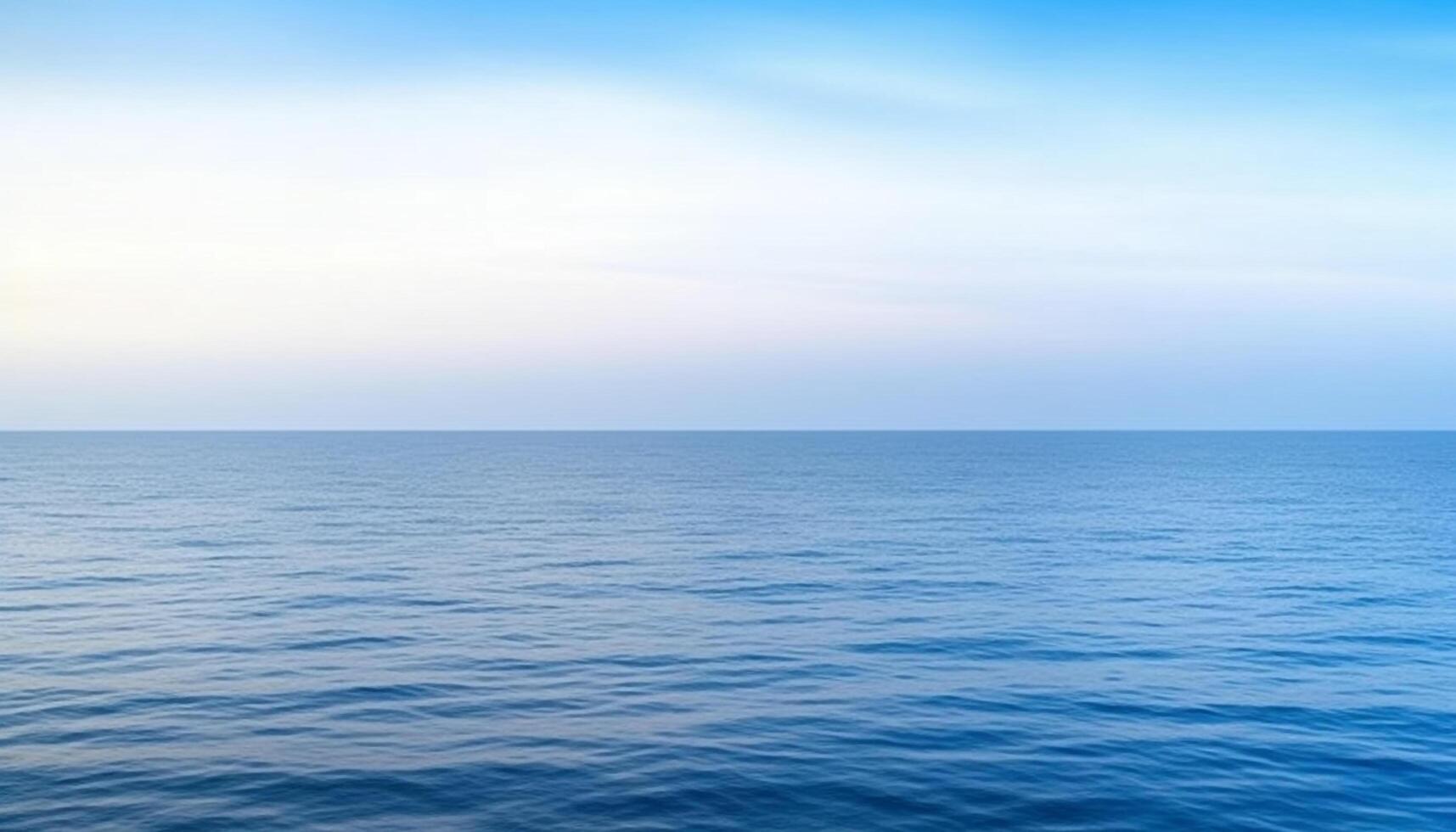 tranquillo paesaggio marino sfondo, movimento nel increspato acqua, bellezza nel natura generato di ai foto