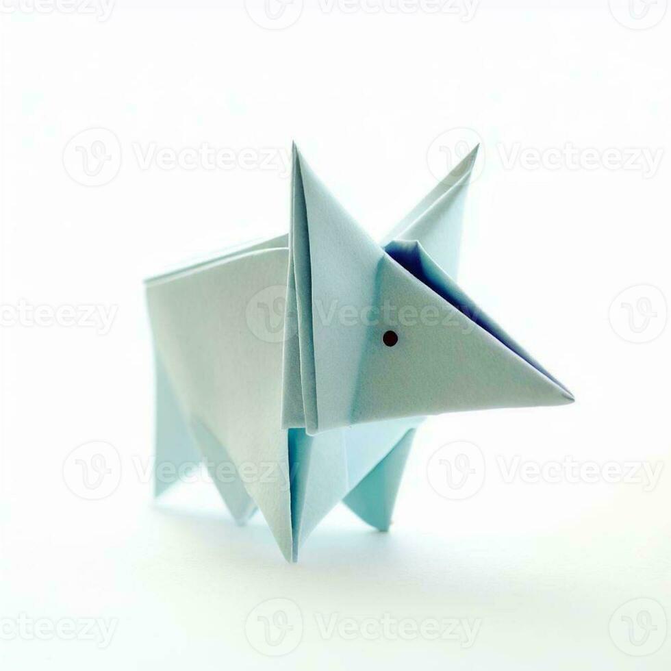 capriccioso meraviglie un' delizioso collezione di carino origami animali foto