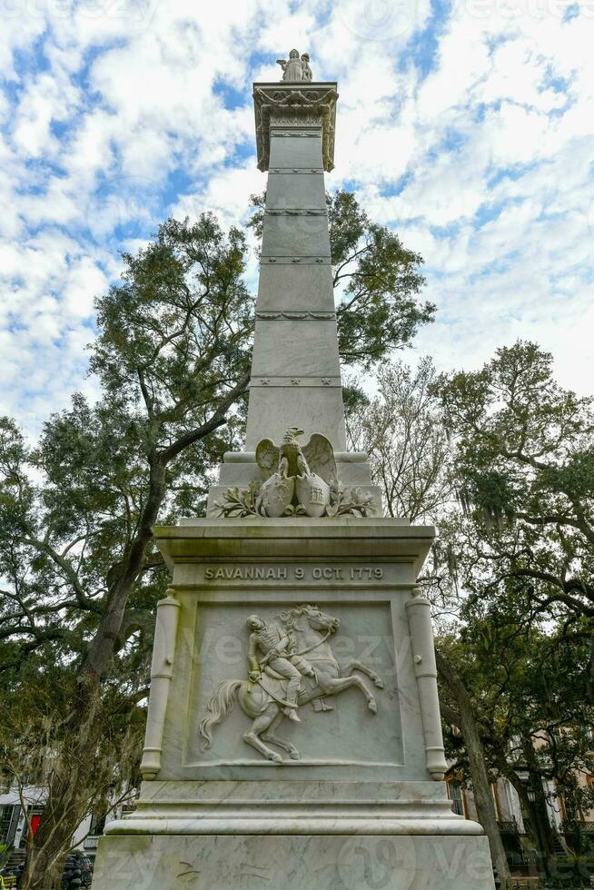 generale casimir pulaski memoriale - savana, ga foto