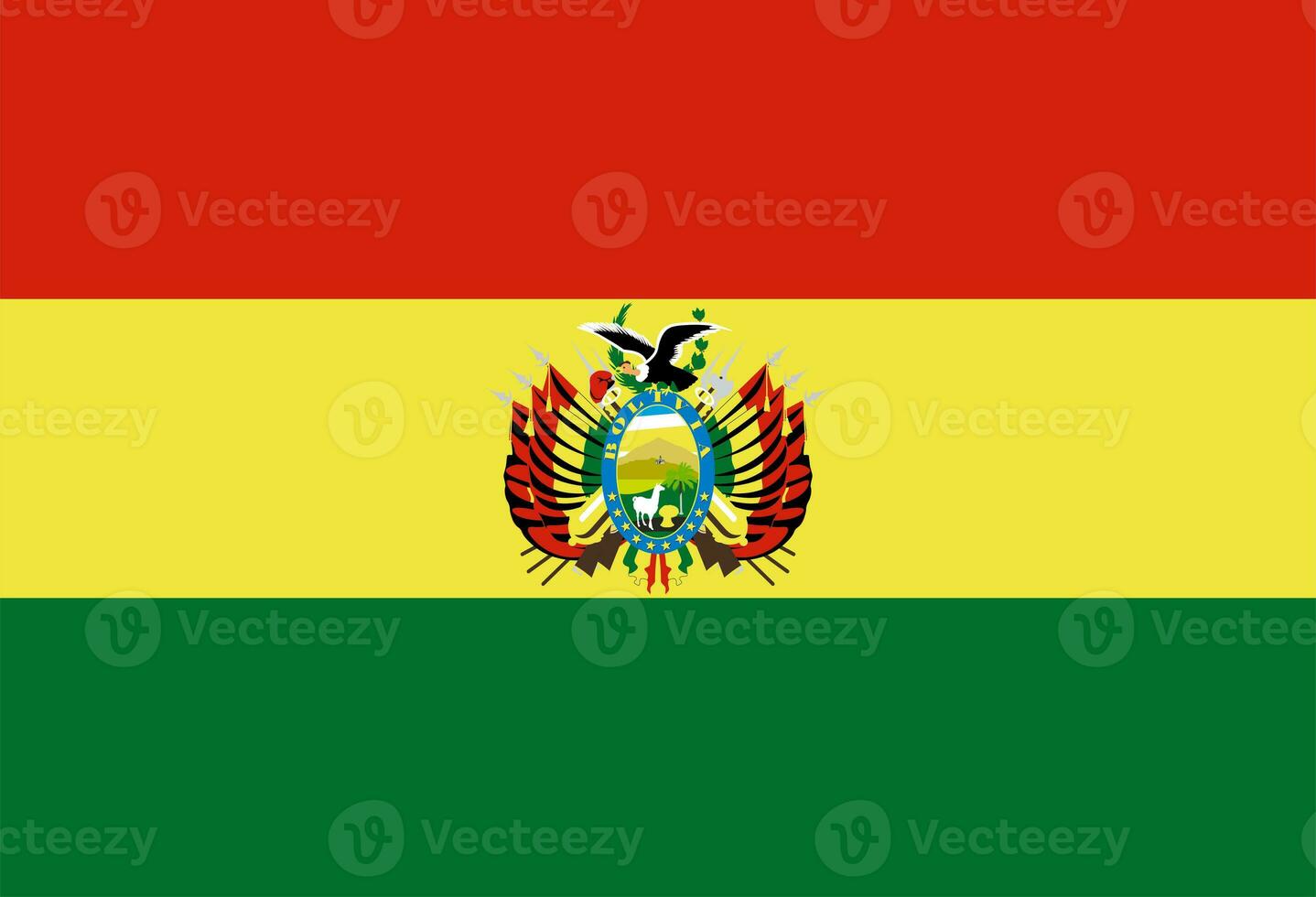 bandiera di Bolivia. il ufficiale colori e proporzioni siamo corretta. stato bandiera di Bolivia. Bolivia bandiera illustrazione. foto