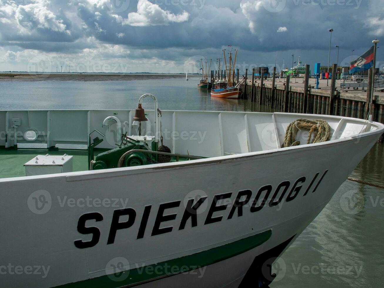 spiekeroog nel il Tedesco nord mare foto