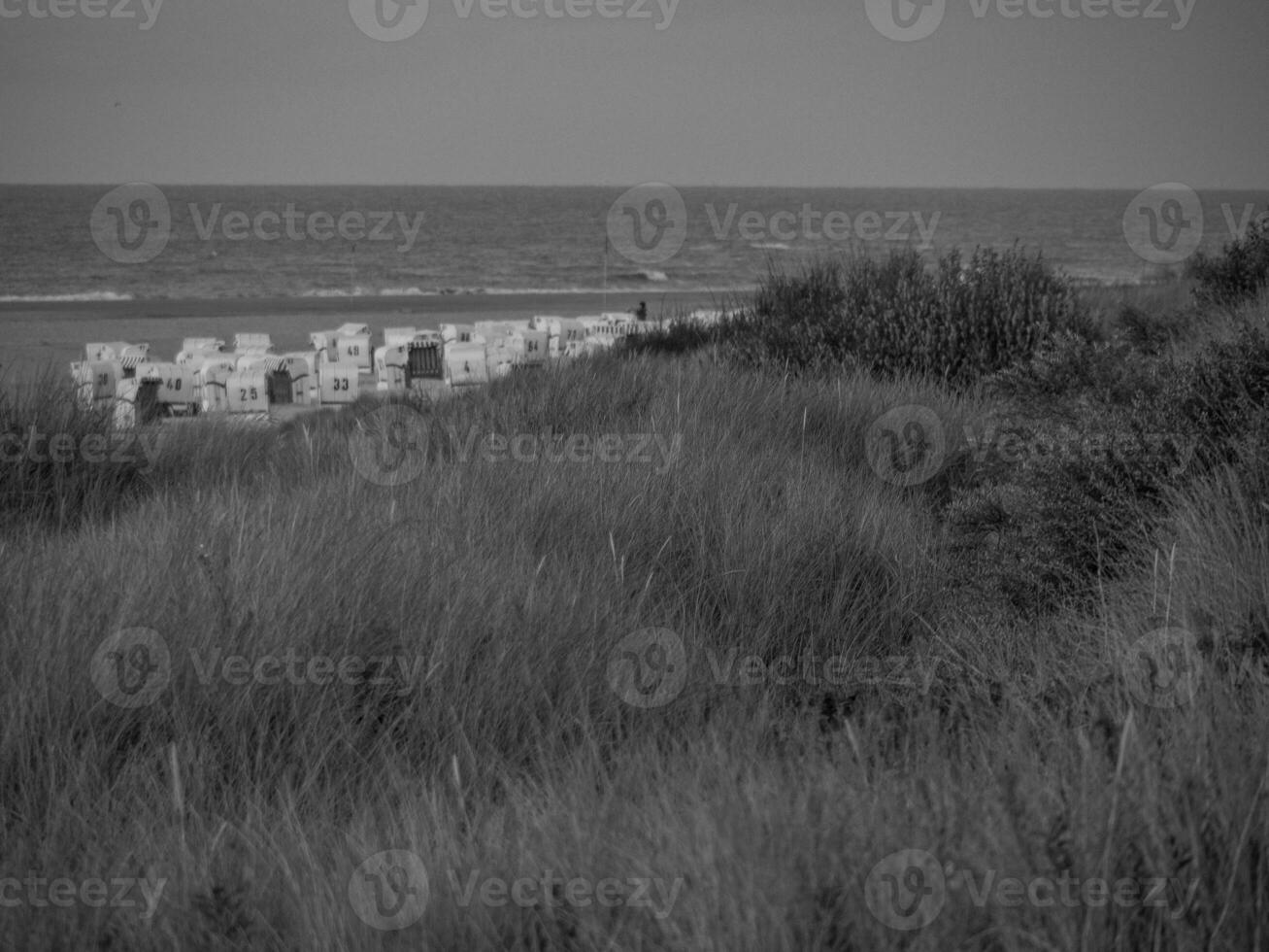 l'isola di Spiekeroog in Germania foto