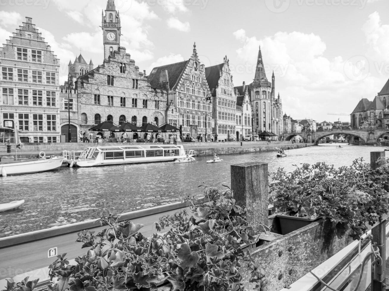 il città di gentiluomo nel Belgio foto