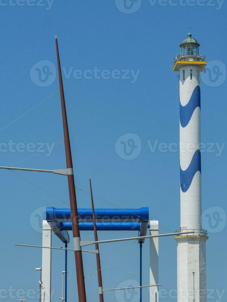 il città di oostende e il belga costa foto