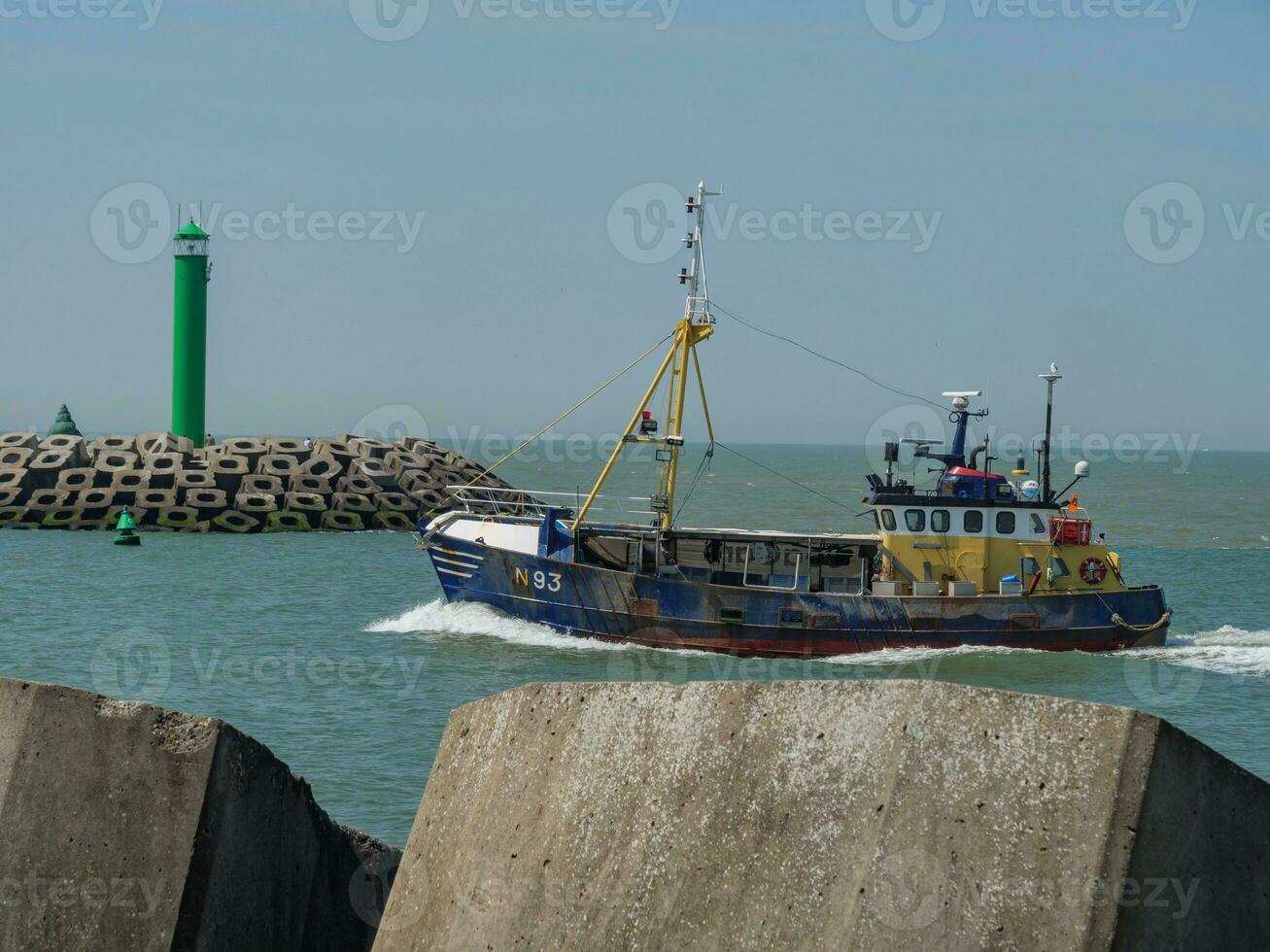 il città di oostende e il belga costa foto