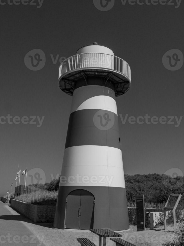 il città di oostende e il belga costa foto