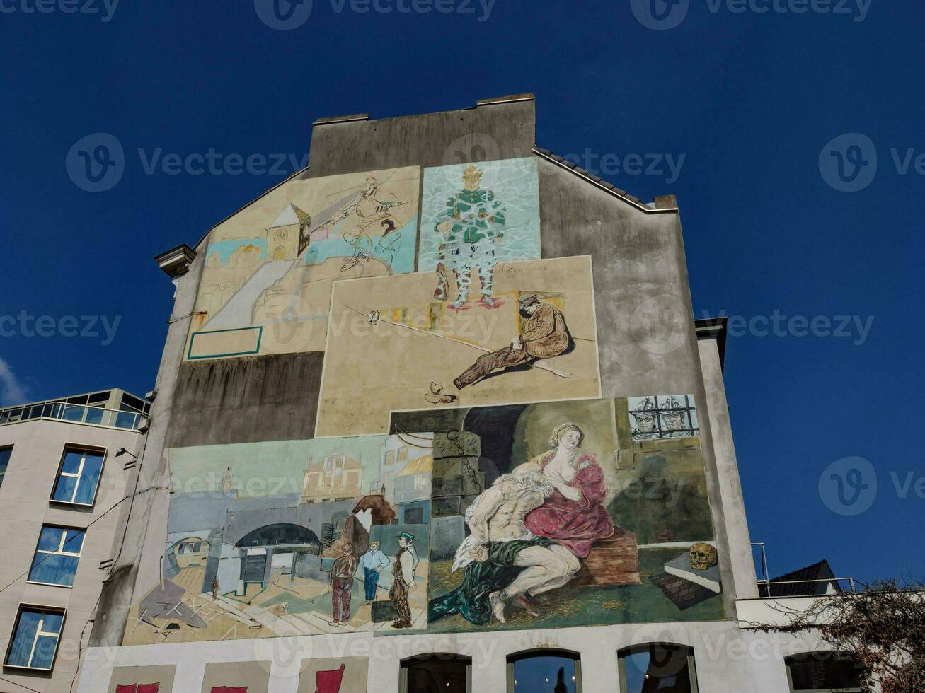 gentiluomo città nel Belgio foto