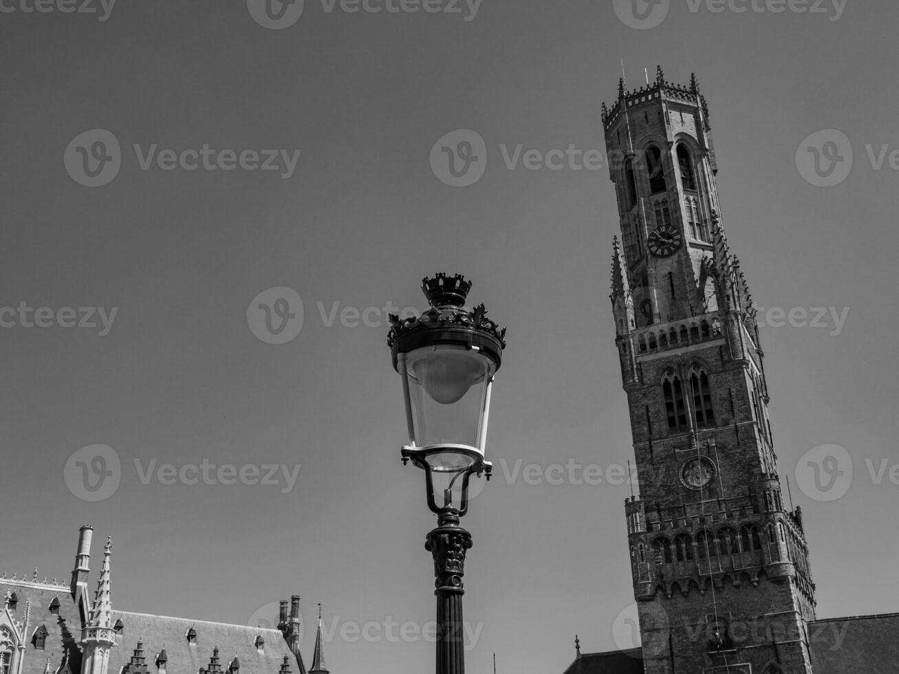 il città di Bruges nel Belgio foto