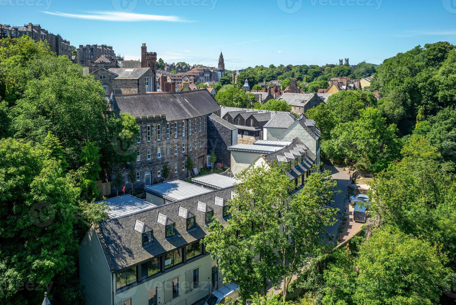 villaggio dean vicino a edimburgo, scozia, regno unito foto