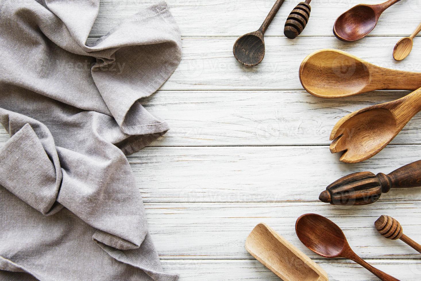 vecchi utensili da cucina vintage foto