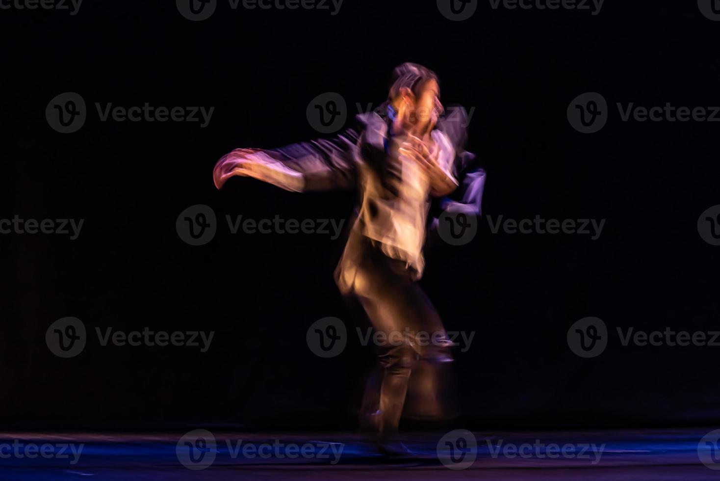 il movimento astratto della danza foto