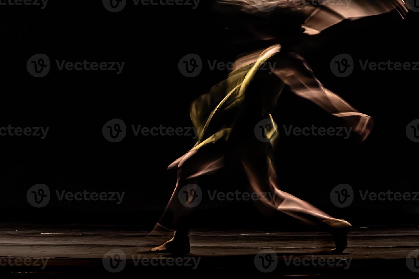 il movimento astratto della danza foto