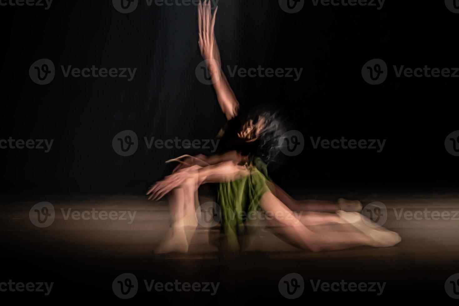 il movimento astratto della danza foto