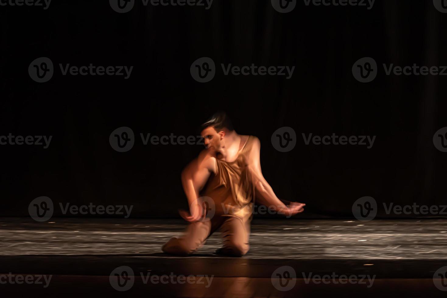 il movimento astratto della danza foto