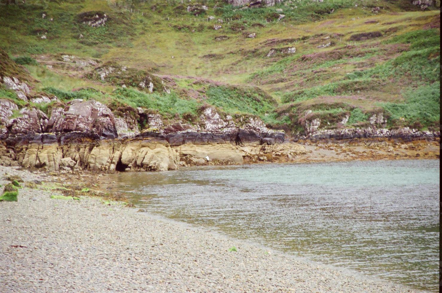 spiaggia negli altopiani scozzesi foto