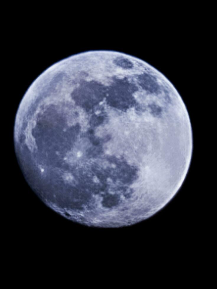 pieno Luna tiro alto qualità foto