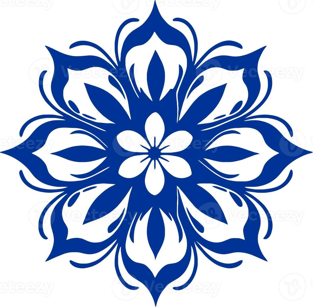 fiore logo vettore semplice astratto piatto mandala tatuaggio pianta colore fiorire fiorellino fioritura stampino foto