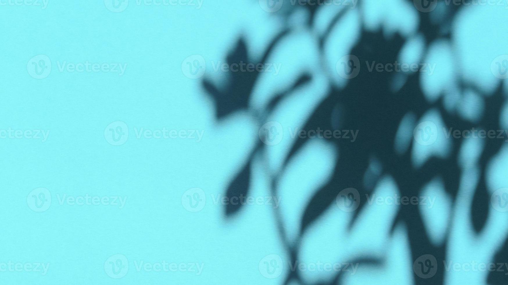 lascia ombre su carta texture pastello blu. sfondo astratto. foto d'archivio.