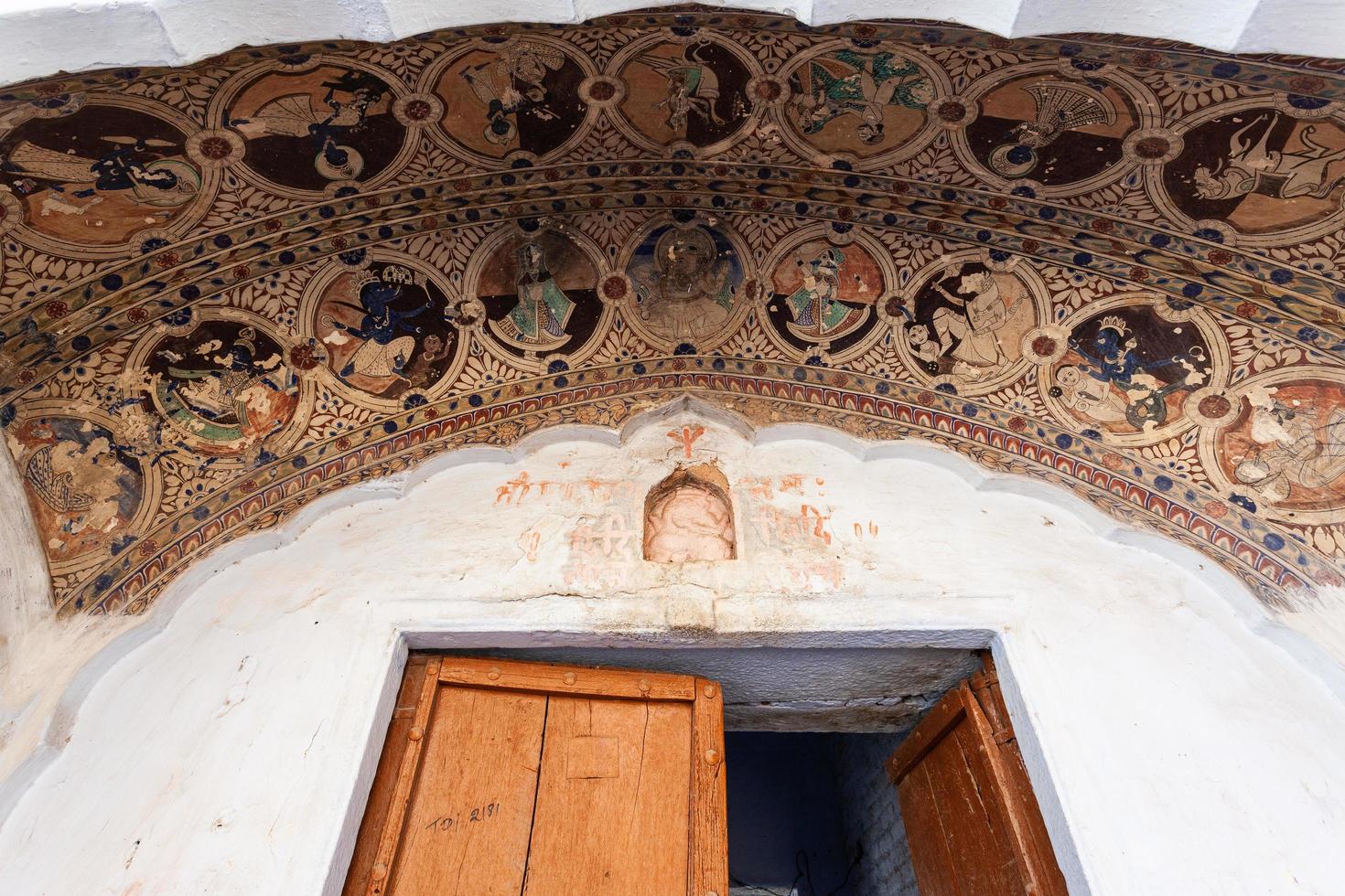 decorazioni per porte khandela rajasthan india foto